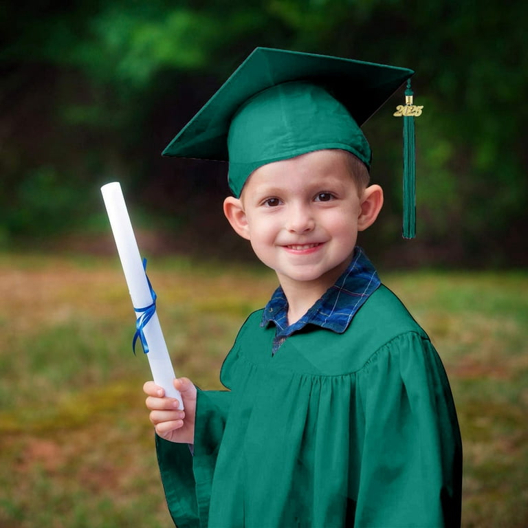 4-Piece Kindergarten Graduation Set with Gown, Cap & Stole | 2025  Commemorative Tassel | Preschool & Nursery Ceremony Attire for Toddlers -  Walmart.com