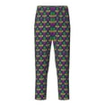 thumbnail image 2 of Disketp Mardi Gras Carnival3 for Teenagers' Pajama Pants ,Lounge Pants Teen joggers Ideal for Home, School, or Sports-XS(5-6), 2 of 6