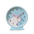 thumbnail image 4 of Silent Non-Ticking Alarm Clock for Kids, Battery Operated, with Night Light, Analogue Alarm Clock for Bedroom Decoration, 4 of 7