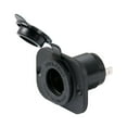 thumbnail image 3 of Maro Power Port Socket 12VRC SeaLink; For 12 Volt Power; 15 Amp Maximum Rating; With Locking Ring For Rear Install; Without Mounting Plate For Front Install; One 12 Volt DC Input Port; Black, 3 of 3