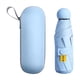 thumbnail image 3 of Miniparaguas Yinane Compacto para lluvia de Viaje para hombres y mujeres azul con estuche, 3 of 8