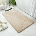 thumbnail image 2 of Matoen Extra Thick Bath Rugs for Bathroom, Anti-Slip Water Absorbent Bath Mats Soft Plush Floor Mat for Living Room Bedroom Floor(19.6"x31.4"), 2 of 4