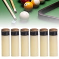 thumbnail image 4 of 10PCS Billiard Cue Tips, Snooker Pool Cue Pole Tips Billiards Rod Stick Replacement Parts For Billiard Accessories, 4 of 8