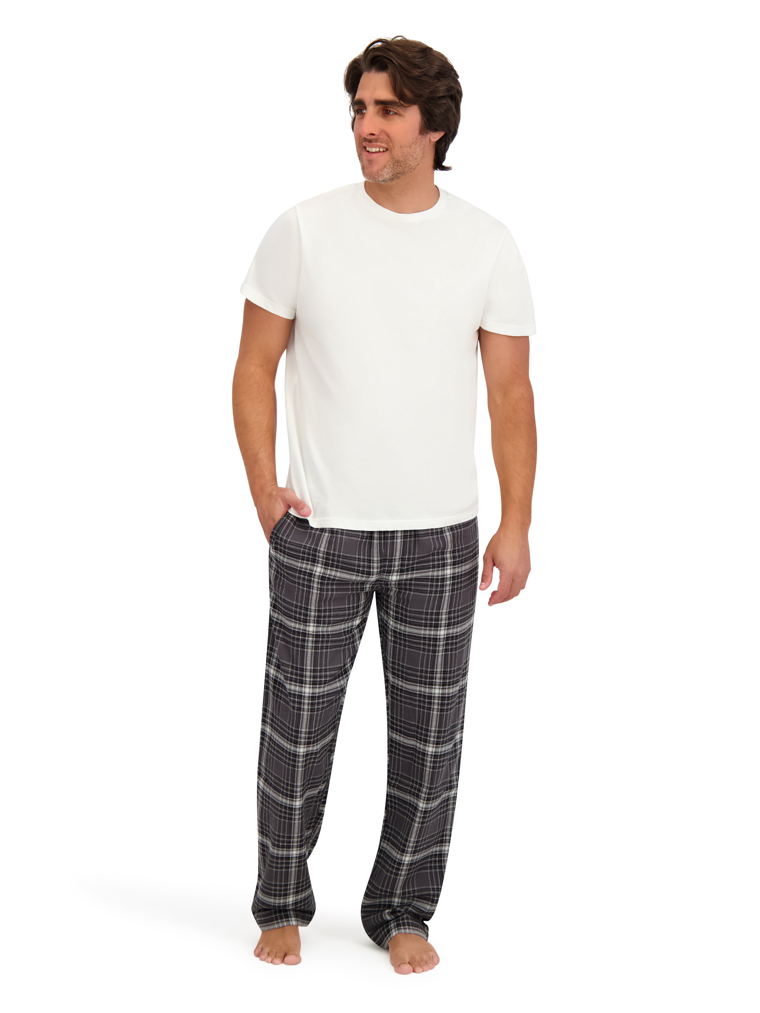 Hanes Men's 2pk Ultrasoft Flannel Sleep Pants, Sizes S-XL
