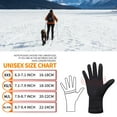 Heated Glove Liners for Men Women, Rechargeable Battery Electric Heated