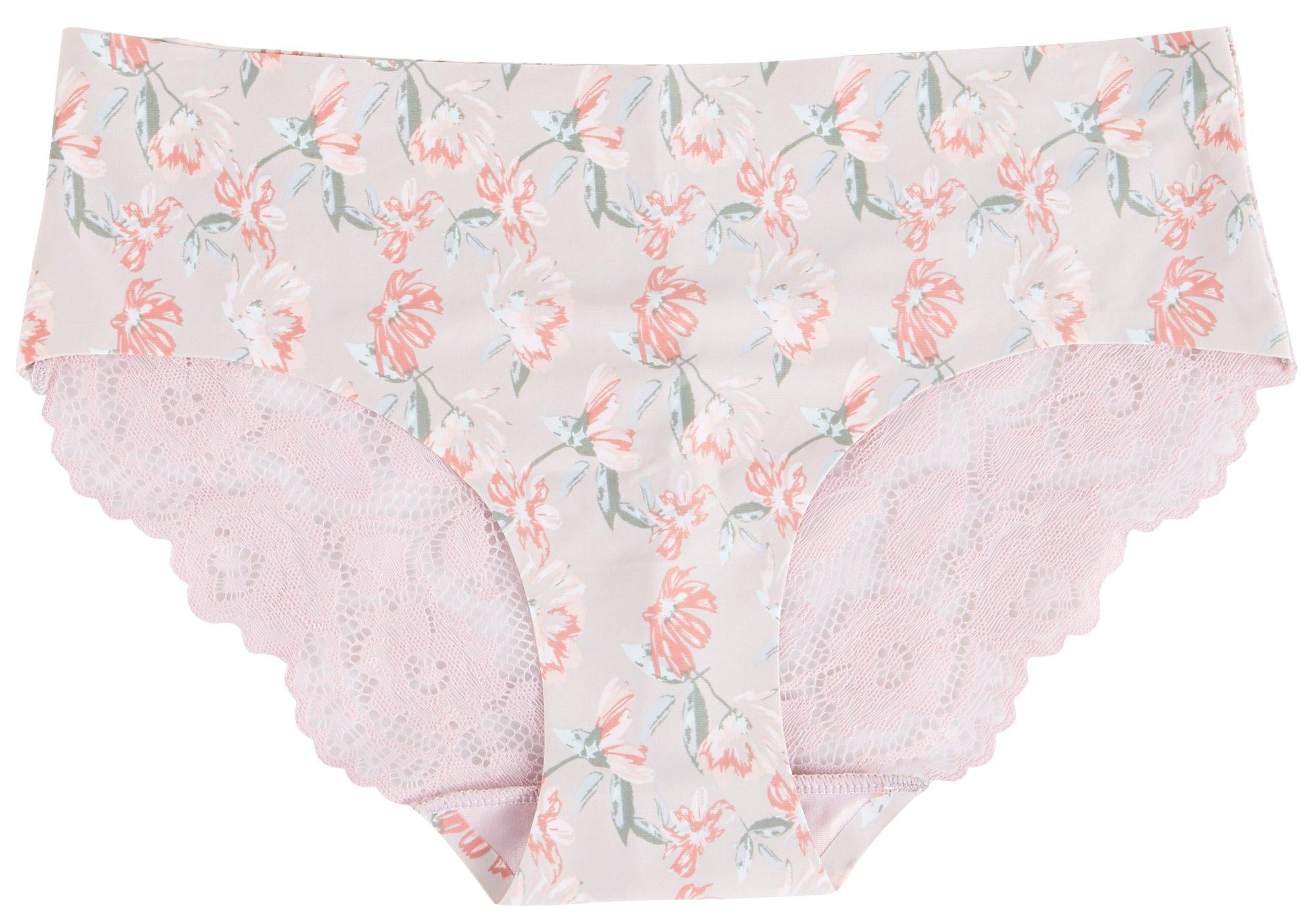 Sophie B Beauty Lace Back Hipster Panties 155435 Medium Lilacpuple print