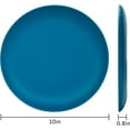 thumbnail image 5 of TP 10" Melamine Dinner Plates, 6-piece Plate Set Unbreakable Serving Dishes for Indoors and Outdoors, Dishwasher Safe, Blue, 5 of 6
