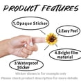 thumbnail image 4 of 80Pcs Sunflower Stickers, 4 of 7