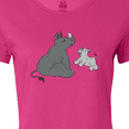 thumbnail image 4 of Inktastic Cute Rhinos Women's T-Shirt, 4 of 5
