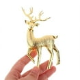 thumbnail image 2 of Christmas Simulation Sika Deer Artificial Reindeer Garden Props Animal Statue Home Elk Table Decor Merry Christmas Decor Home, 2 of 5