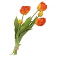thumbnail image 2 of Travelwant Artificial Tulips Real Touch Artificial Tulips Flowers, Fake Tulips Bouquet PU Real Touch Tulip Fake Flowers for Home Office Wedding Arrangement Party Decorations, 2 of 7
