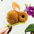 thumbnail image 5 of Meidiya Stuffed Rabbit Style Hair Clip Hair Scrunchies Hair Elastics Ties Ropes Felt Plush Bunny Ponytail Holders for Children Girls, 5 of 8