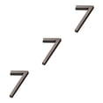 thumbnail image 2 of bedienty Office Plastic 3D Door Signs Indoor Address Plaques Plate Meeting Room Number 7 3Set, 2 of 6