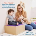 thumbnail image 4 of ECR4Kids SoftZone Junior Mix n' Match Pedestal 360 Degree Climber, Beginner Playset, Purple, 4 of 9