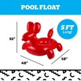 thumbnail image 3 of Globo gigante con forma de animal para Pool Float BigMouth Inc., 147 cm de ancho, 3 of 5
