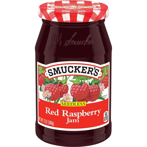 Smucker's Seedless Red Raspberry Jam, 12 Ounces
