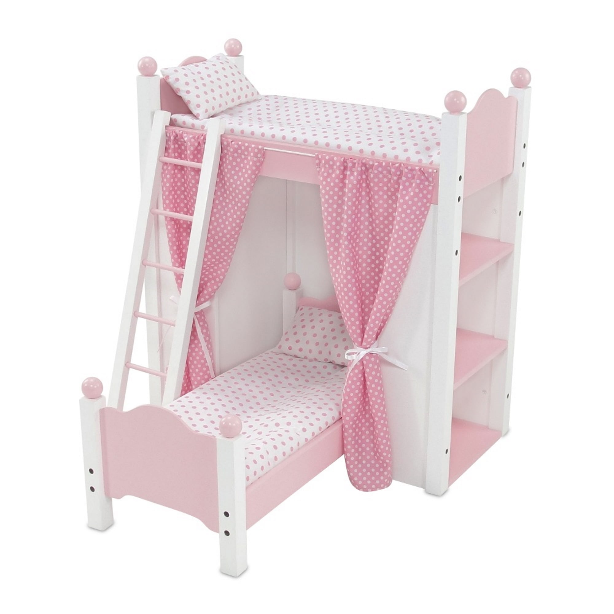 18 Inch Doll Furniture Bed For My Life As Dolls Doll Loft Bunk
