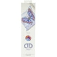 thumbnail image 2 of Diamond Dotz Diamond Embroidery Pillow Facet Art Kit-Blue Flutter 17.5"X17.5", 2 of 2