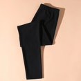thumbnail image 3 of Aayomet Plus Size Leggings for Women Lined Waisted Women's High Elastic Warm Yoga Pants (Black, L), 3 of 3