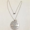 thumbnail image 4 of Ruanlalo Fashion Party Gift The Love Between Grandma and Granddaughter Love Pendant Necklace, 4 of 5