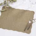 thumbnail image 4 of Saro Lifestyle Elegant Quilted Placemat (Set of 4) Set of 4 - Olive, 4 of 5