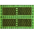 thumbnail image 1 of Ahgly Company Indoor Rectangle Abstract Green Modern Area Rugs, 8' x 10', 1 of 4