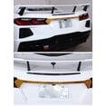 thumbnail image 5 of TINKI Real Carbon Fiber Taillight Logo Trim Strip Sticker Compatible with Chevrolet Corvette C8 2020-2023, Rear License Plate Upper Decoration Strip Sticker, 5 of 12
