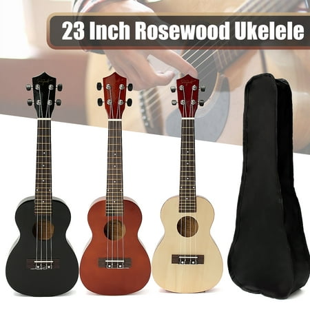 Professional 23 Inch Sapele Acoustic Concert Ukulele Hawaii Guitar Musical instruments With Waterproof Bag (4 String) Birthday