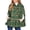 Green, variant on Women's Winter Autumn Coat Plaid Cape Double Breasted Poncho Jacket with Pockets Open Front Tunic Style Outerwear