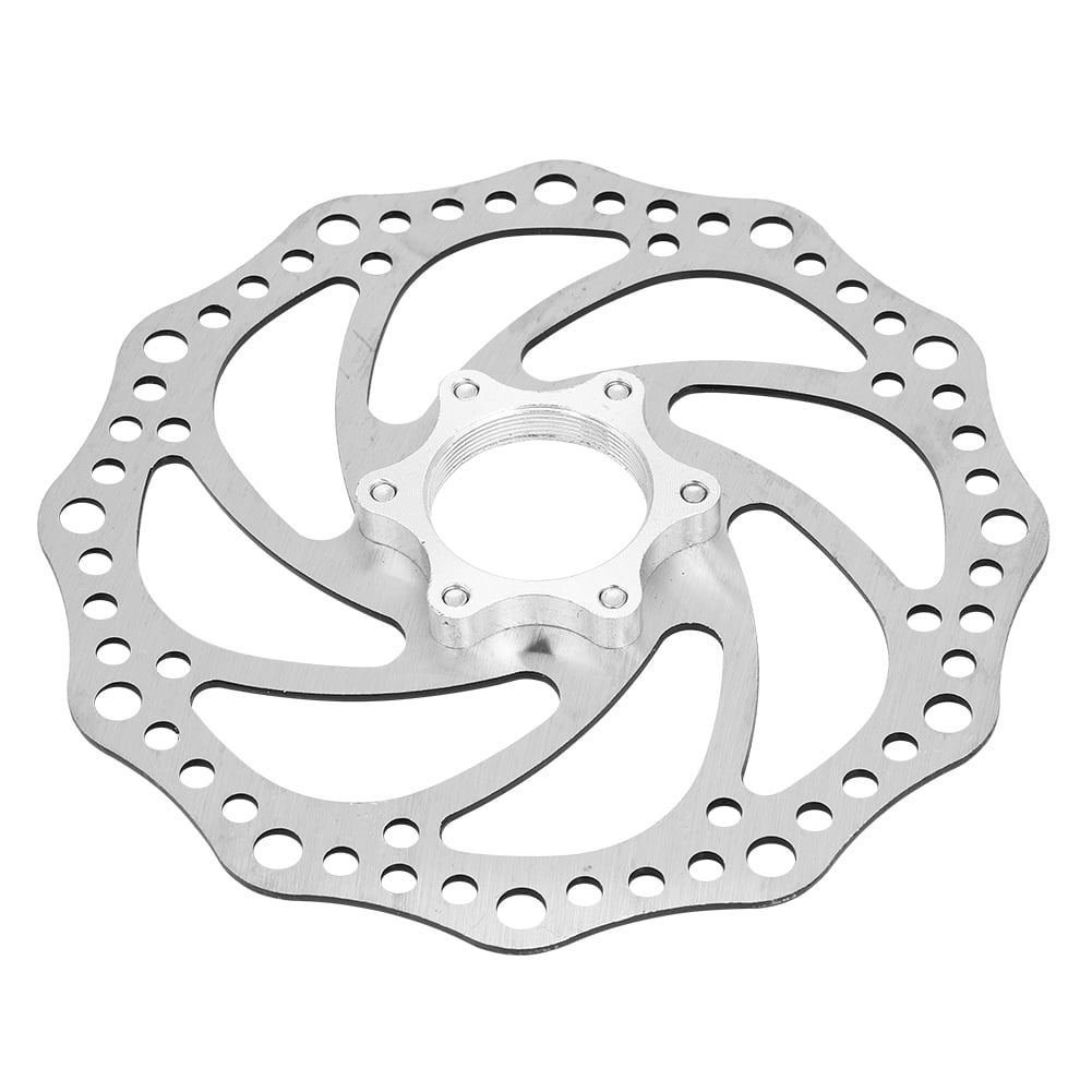Tebru Brake Rotor, Mountain Bike 160mm Threaded Hubs Brake Disc Rotor