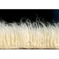 thumbnail image 7 of Linon  Flokati Wool Thick Area Rug Natural 2'4" x 4'3" Stain Resistant,Handmade 2' x 3' Kitchen,Entryway,Bathroom Natural Rectangle Shag,Modern &, 7 of 7