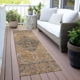 thumbnail image 3 of Dalyn Rugs Machine Washable Indoor/Outdoor Chantille ACN2021 Copper 2'3" x 7'6" Runner Rug, 3 of 7
