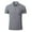 Gray, variant on XBASW Men’s Quicky Dry T Shirts Women Summer Short Sleeve Golf Shirt Lapel Workout Tees XS-4 XL