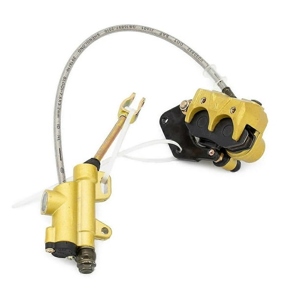 Motorcycle Rear Disc Brake Assembly Caliper Cylinder for Apollo Honda Kawasaki Kayo Dirt Pit Bike ATV Gokart BBR CRF50 Motocross