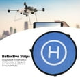 thumbnail image 3 of Drone Landing Pad Foldable, Nighttime Reflective Pad, Water Proof Portable Helipad, 55cm Helipad Fit for Air 3, Mini 3, Mini SE,  2,  Pro and Other Drones, 3 of 7