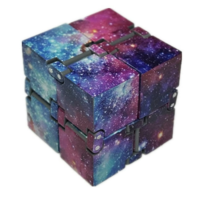 Infinity Cube Fidget Toy, sensor de dedos para aliviar el estrés, TDAH (estrella) Ehuebsd libre de BPA