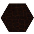 thumbnail image 1 of Furnish My Place Crocodile Floater Area Rug for Living Room, Dining Room, Kitchen, Bedroom, Made in USA - 9' Hexagon, 1 of 2