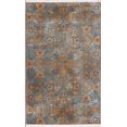 thumbnail image 1 of All-Over Damask Oriental Turkish Area Rug Blue Carpet, 1 of 5