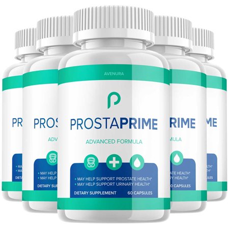 Prostate Supplement for Men – Prosta Prime Pills Advanced Formula, Bladder Control Supplements, 5 Pack, 300 Capsules