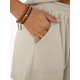 thumbnail image 5 of Conjunto de loungewear AUTOMET para mujer con cuello en V y shorts, 2 piezas, 5 of 5