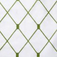 thumbnail image 6 of Topfinel White Sheer Curtains 96 inch Long Geometric SageGreen Embroidered Diamond Grommet Window Curtains for Living Room Bedroom,Tulle Window Drapes, Light Soft Boho Curtains,54x96 inch,2 Panels, 6 of 8