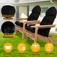 thumbnail image 2 of HioHa Adirondack Chair Cushion Set of 2, 49x20 Inch Waterproof UV-Protected Outdoor Patio Cushion, 2 of 8
