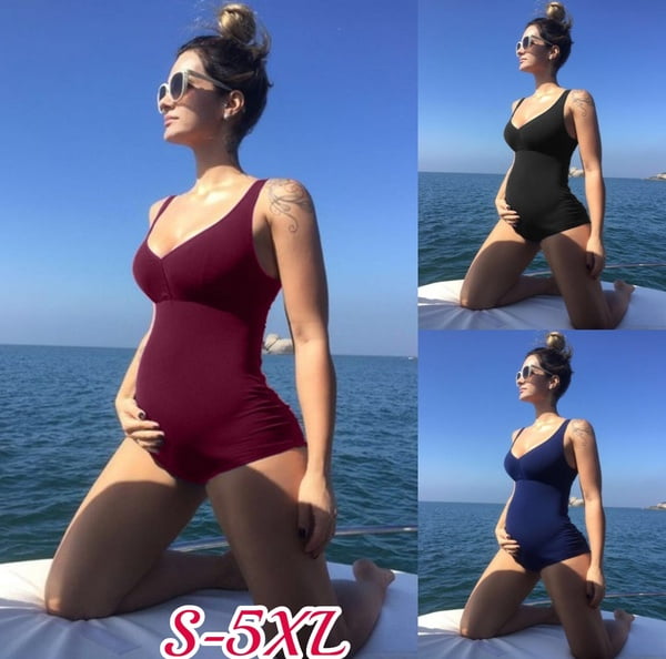pregnant one piece swimsuit