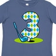 thumbnail image 4 of Inktastic Argyle Golf 3rd Birthday Boys Toddler T-Shirt, 4 of 5