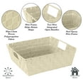thumbnail image 4 of Simplify Polypropylene Storage Basket, 4 of 11