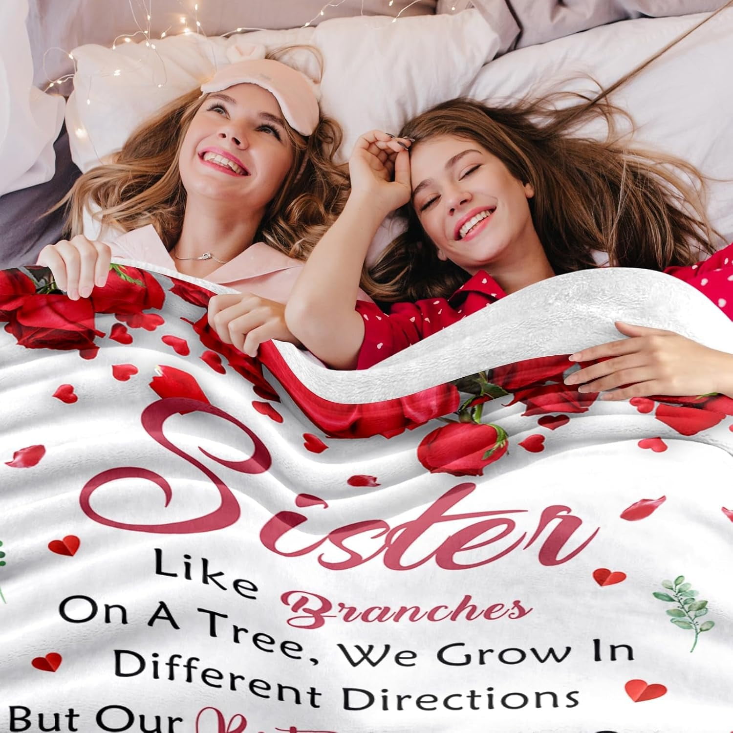 Sister Birthday Gifts, Sisters Gifts from Sister, Gifts for Sister, Sister Gifts for Women, Big Sister Gifts for Girls, Christmas Mothers Day Birthday Gifts for Sister, Sister Blanket