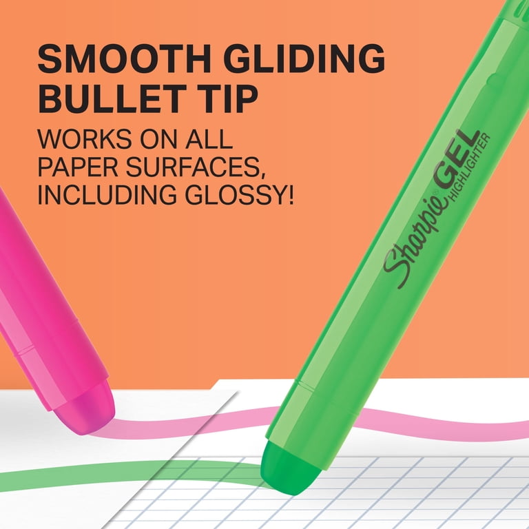 Sharpie Gel Highlighters, Bullet Tip, 5 Count photo 3