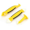 thumbnail image 1 of LAFGUR 3pcs/set Scraper Tool Glass Scraper Caulking Scraper Brush Grout Caulking Finish, 1 of 8