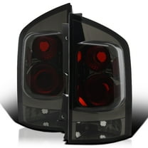 Spec-D Tuning Smoke Lens Tail Lights Compatible with 2005-2015 Nissan Armada, Left   Right Pair Assembly