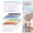 Z|A4 24Pcs, variant on Denhf 5Pcs Mesh Zipper Pouch Bags, Clear Pencil Pouch with Zipper, A5 Size Waterproof Zipper Pouches for Stationery Storage, Office Classroom Supplies, 9.1" x 6.9", 5 Colors